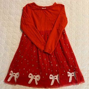 Hanna Andersson Red Candy Cane Dress - Size 5